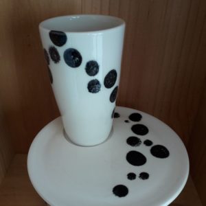 Café gourmand en porcelaine